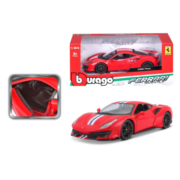 Ferrari 488 Pista scala 1/24