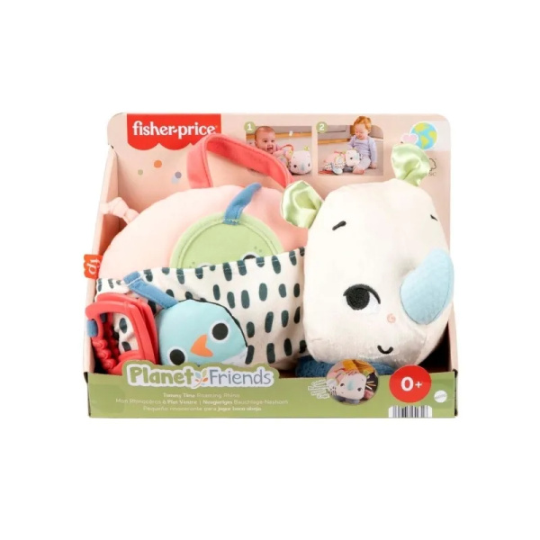 Fisher-price Planet Friends Tummy Time Rhino HYR55