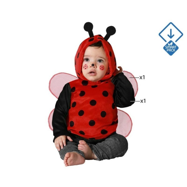 Costume - Coccinella - Tg. 2/3 anni