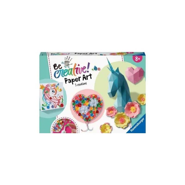 Be Creative : 18236 Paper Art 5 creazioni