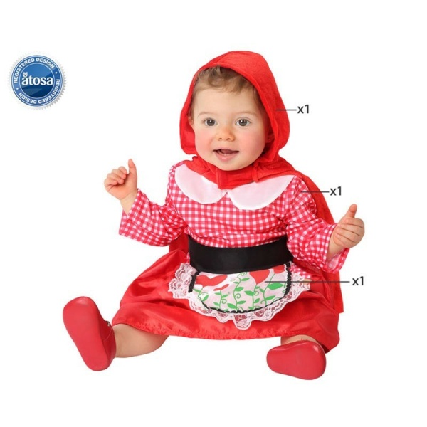 Costume - Cappuccetto Rosso - Tg. 2/3 anni