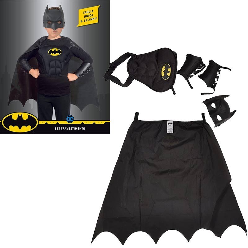 Set Travestimento Batman 5-12anni