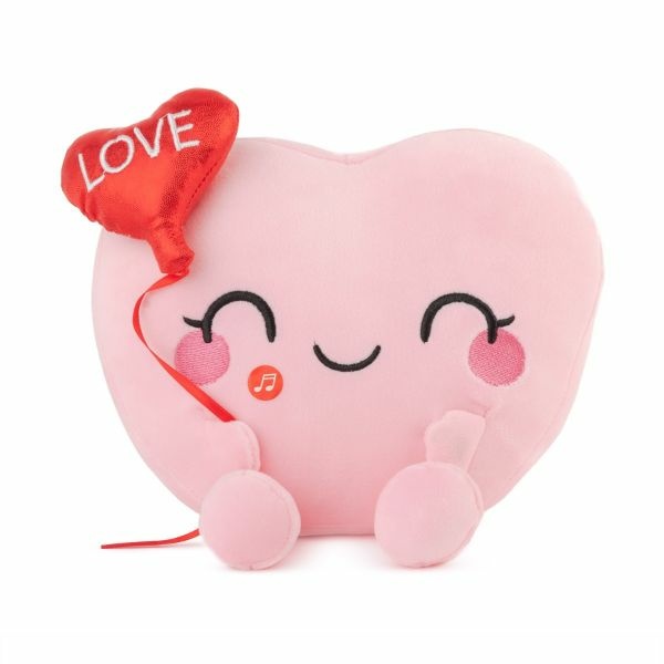 Peluche Cuore con Palloncino "LOVE" cm23 Suoni