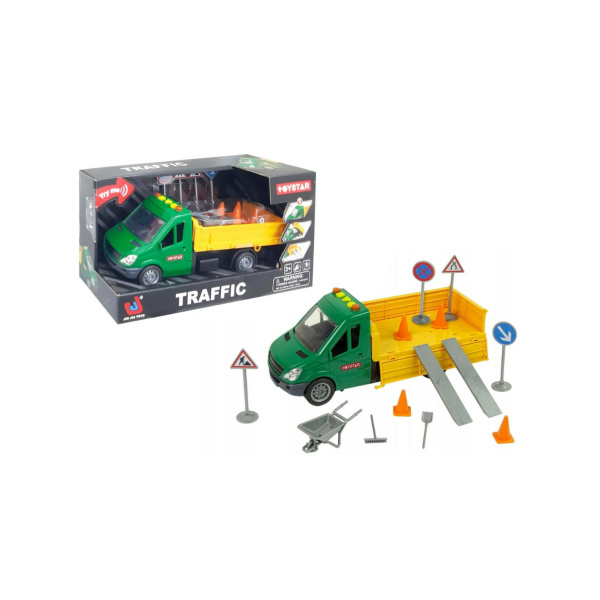 Furgone Lavori Stradali con luci e suoni