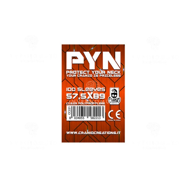 100 Bustine PROTETTIVE  PYN 57,5x89