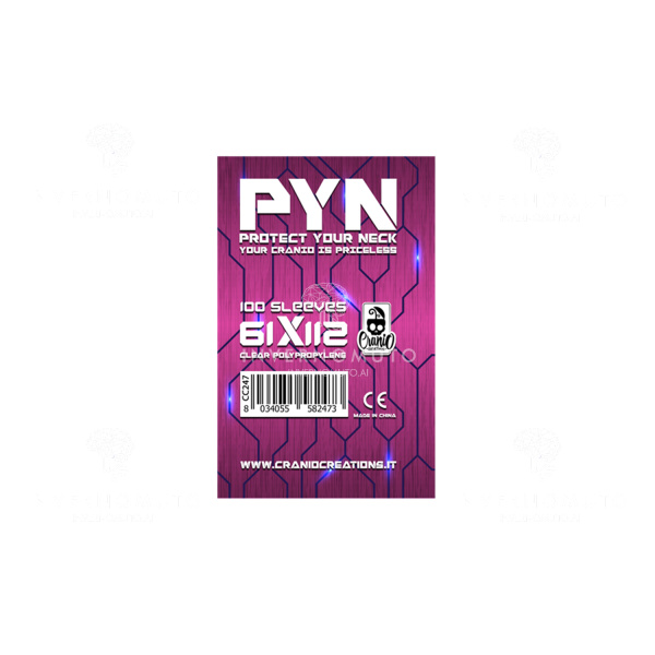 100 Bustine PROTETTIVE  PYN 61X112