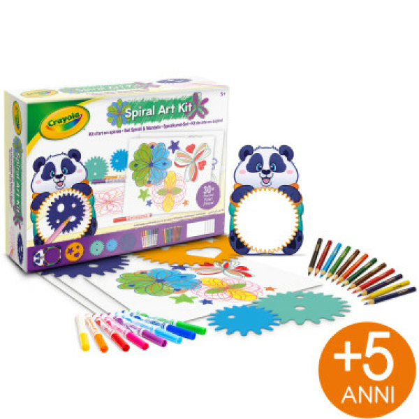 Crayola Set Spirali e Mandala