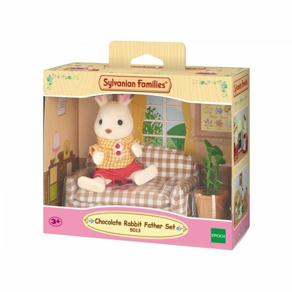 5013 Papà coniglio cioccolato e divano
