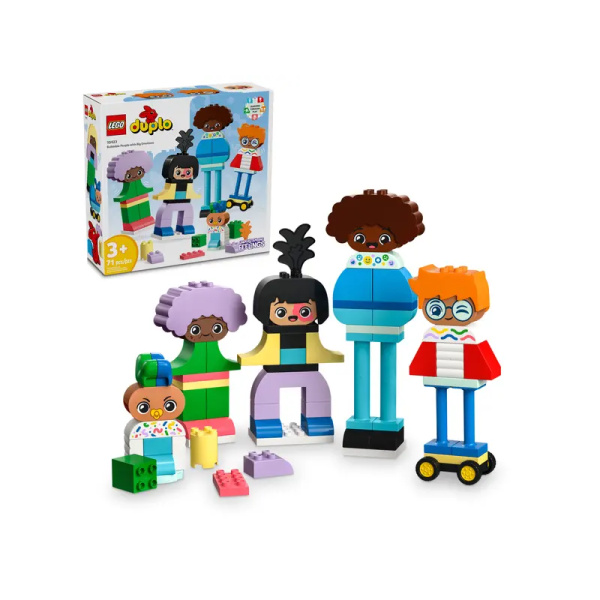 Lego 10423 Duplo Town - Persone da costruire con grandi emozioni