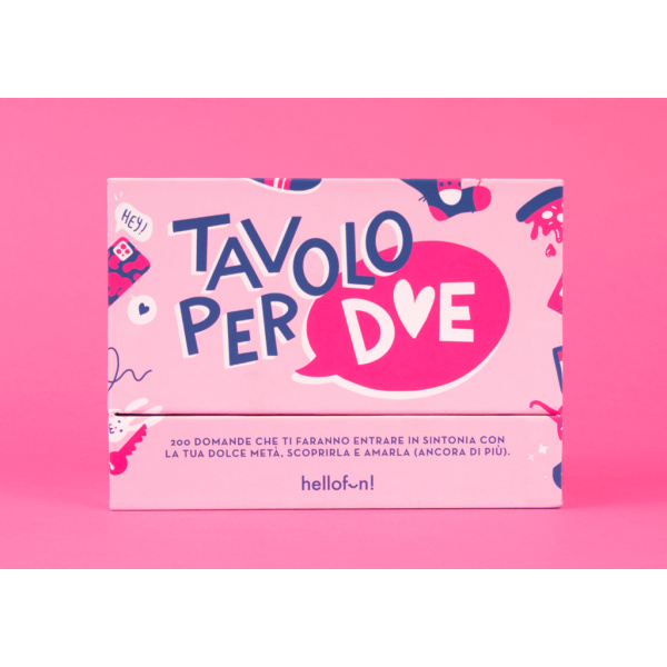 TAVOLO PER DUE
