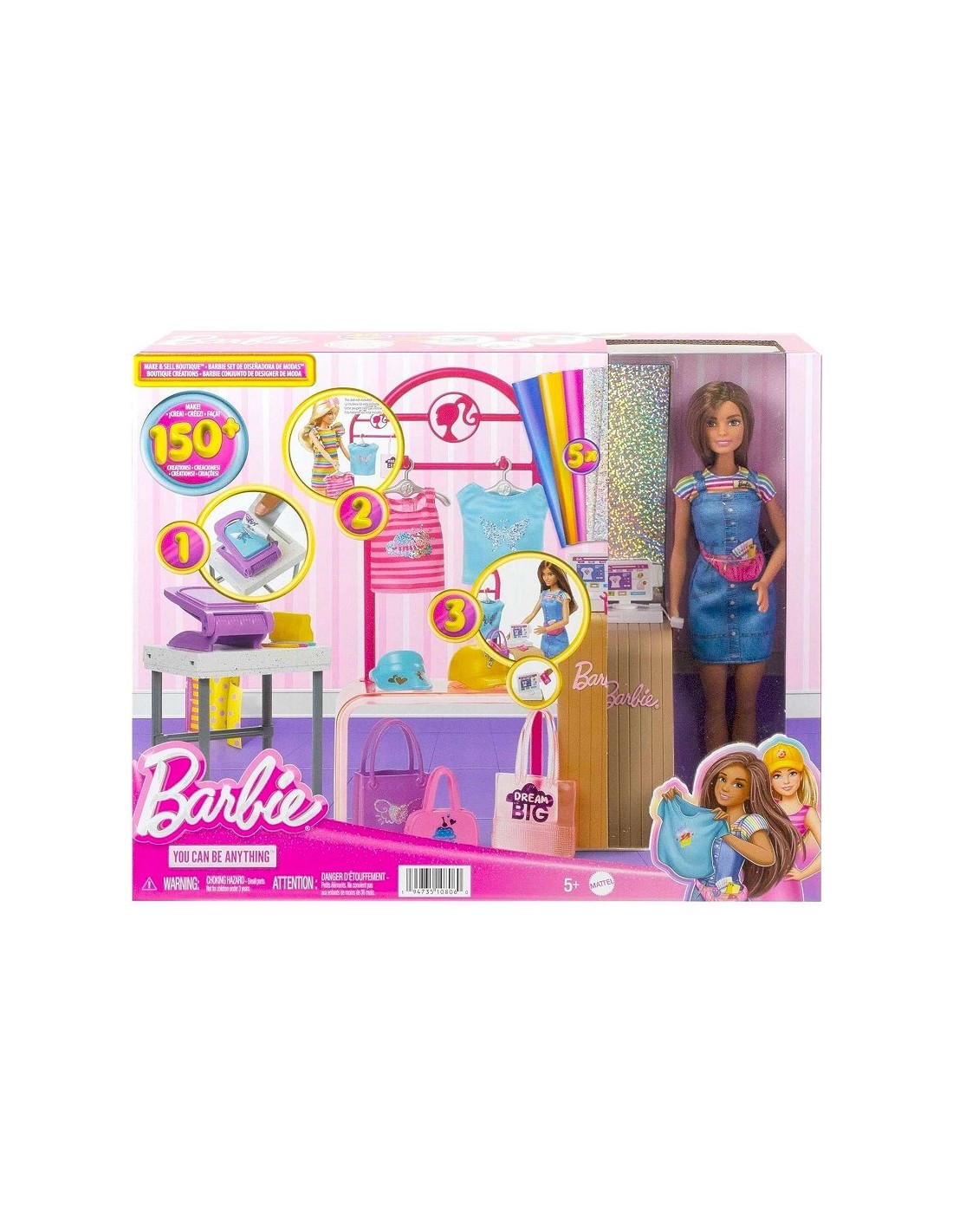 Barbie Boutique moda HKT78
