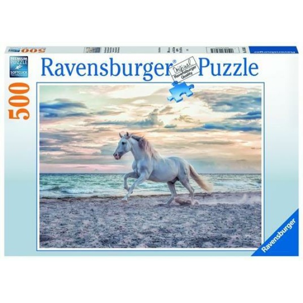 Puzzle 500 pezzi cavallo al mare 12000
