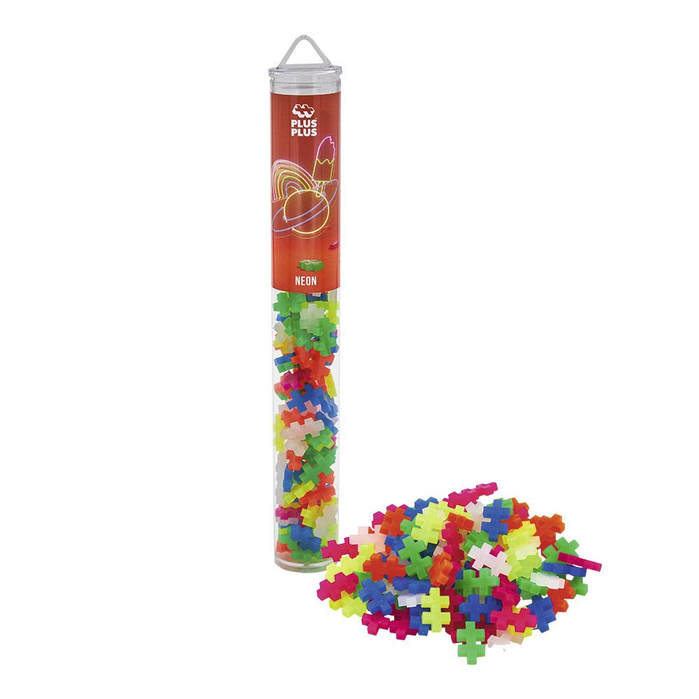 Plus Plus TUBO Neon 100 pezzi
