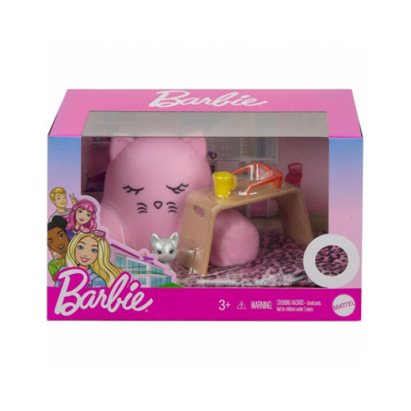 Barbie poltrona gattino GRG57