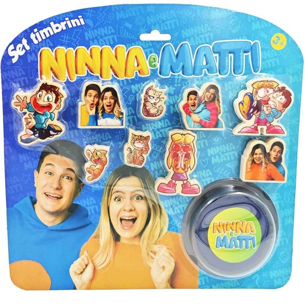 Ninna e Matti Set 9 Timbri