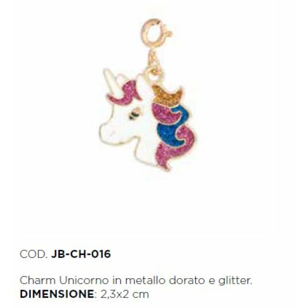 JOY'S CHARM - Unicorno glitter