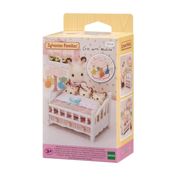 5534 Sylvanian Families - Culla con giostrina