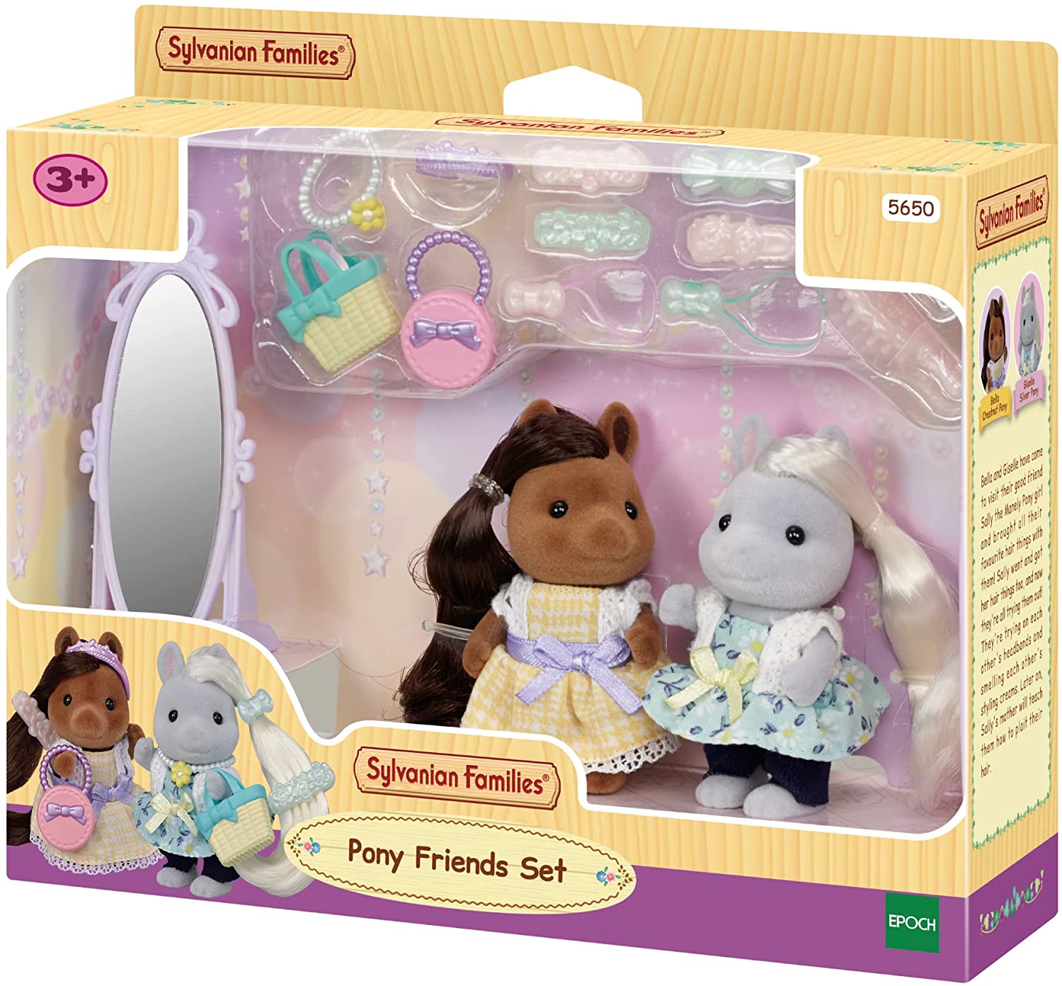 5650 Sylvanian Families - Set Amici Pony