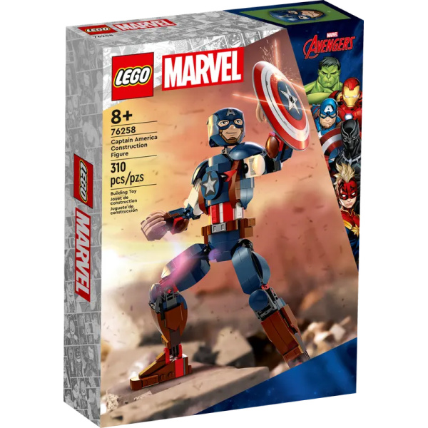 Lego 76258 Personaggio di Captain America