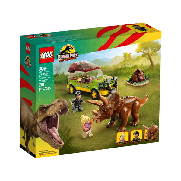 Lego 76959 Jurassic World - La ricerca del Triceratopo