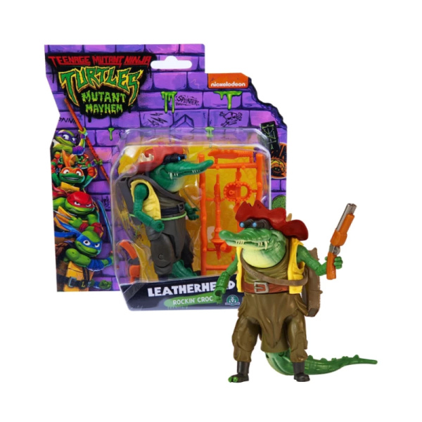 Turtles Ninja Tartarughe Personaggio Base - LEATHERHEAD