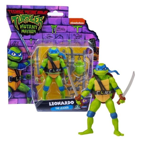 Turtles Ninja Tartarughe Personaggio Base - LEONARDO