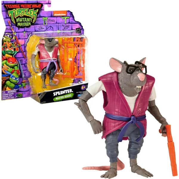 Turtles Ninja Tartarughe Personaggio Base - SPLINTER