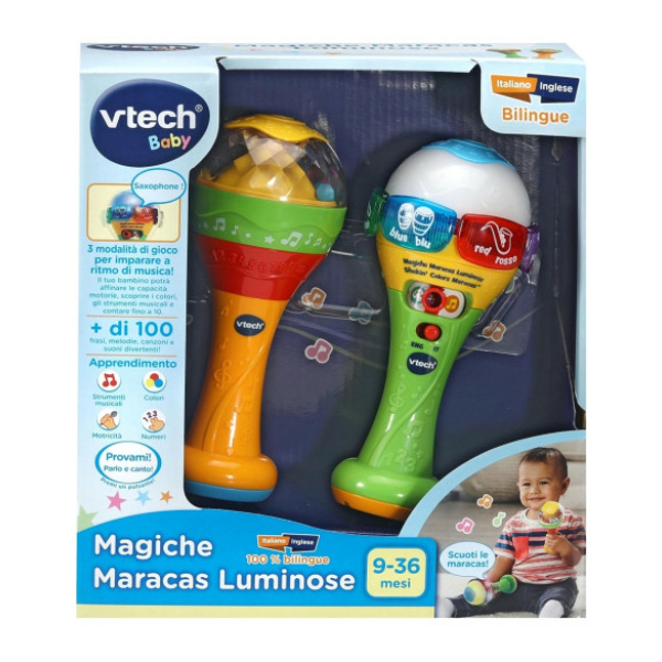 Le Magiche Maracas Luminose 9m+