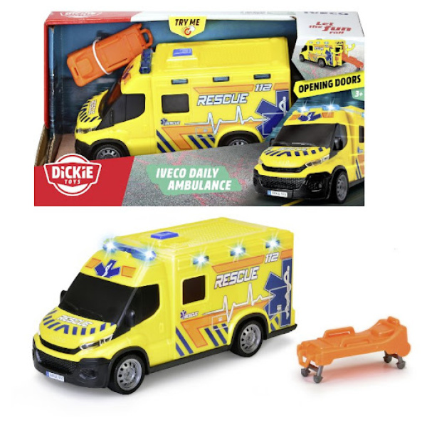 Ambulanza Iveco Daily cm18 con luci suoni