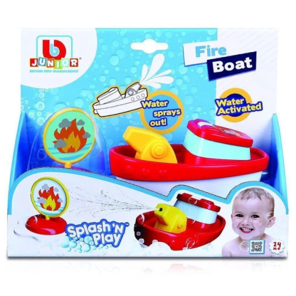 Fire Boat splash'n play Barca vigili del fuoco m12+