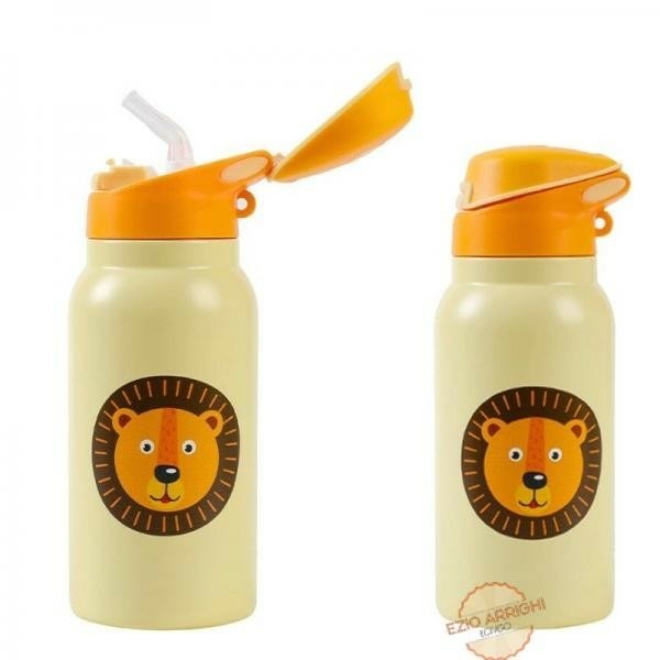 Borraccia termica 350 ml - Animal Kids con tappo richiudibile