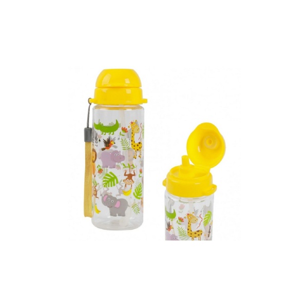 Borraccia in Tritan con cannuccia 400ml - Animals