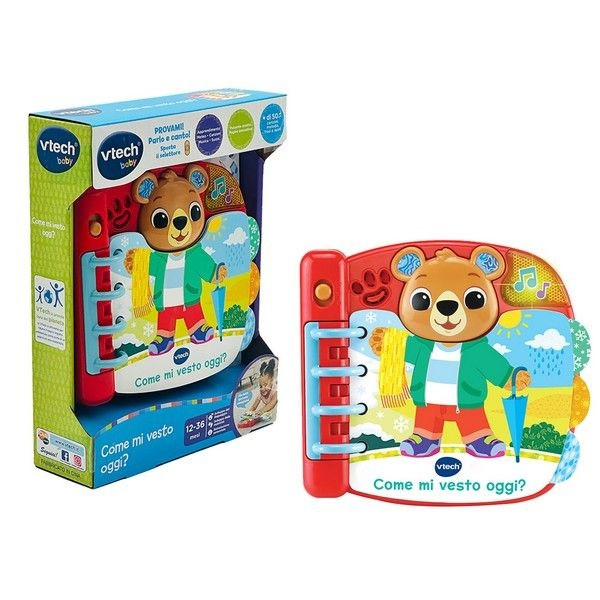 Come mi vesto oggi? Libro interattivo 1+