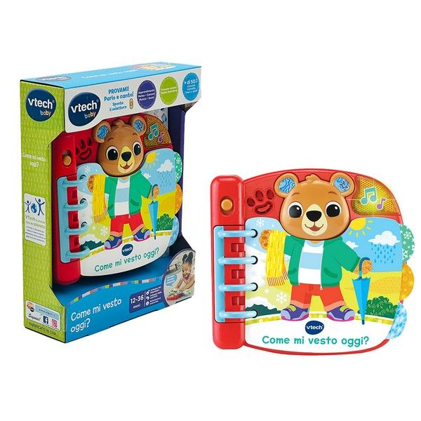 Come mi vesto oggi? Libro interattivo 1+