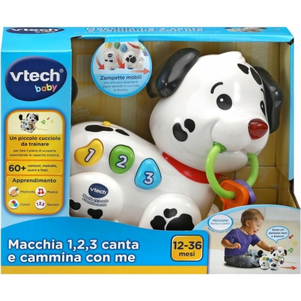Macchia 1 2 3 canta e cammina con me 12m+