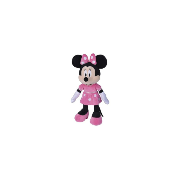 Peluche Minnie cm60 abito fucsia
