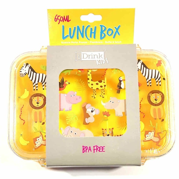 Lunch Box - Scatola porta pranzo - Animals