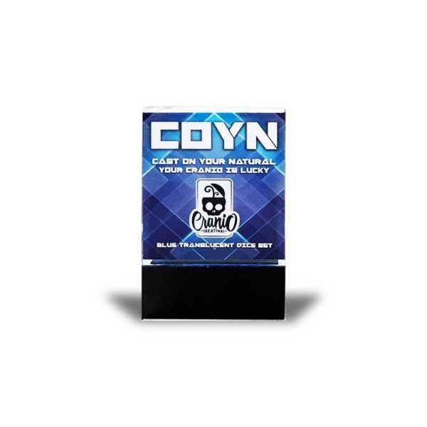 Coyn set 7 dadi - Blu