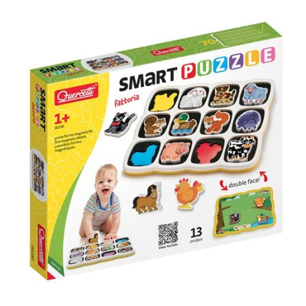 Smart Puzzle magnetico fattoria 1+