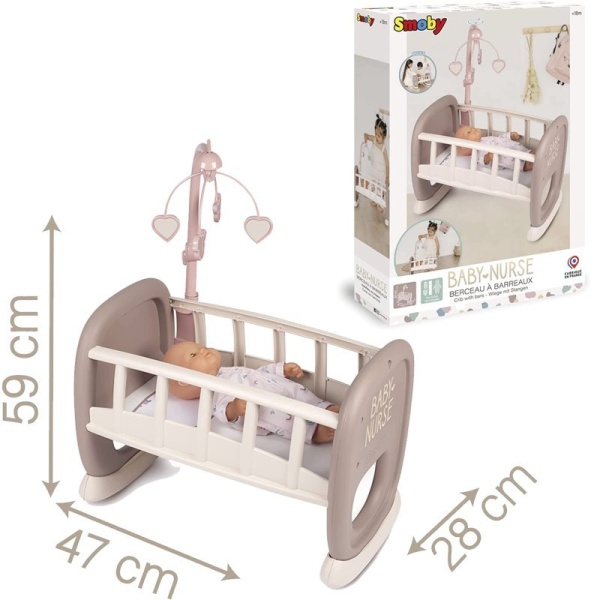 Baby Nurse culla con giostrina 18M+