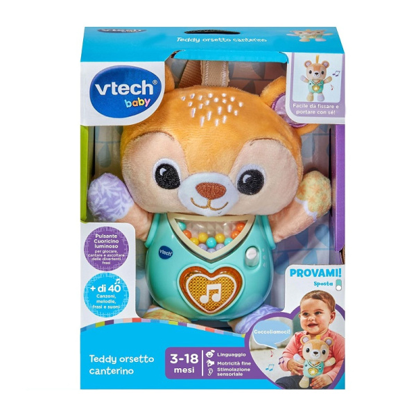 Teddy orsetto canterino 3m+