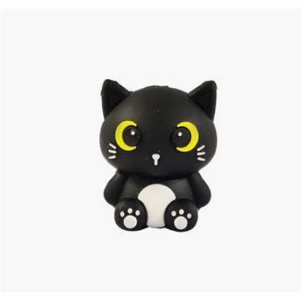 Gomma 3D - Gatto Nero