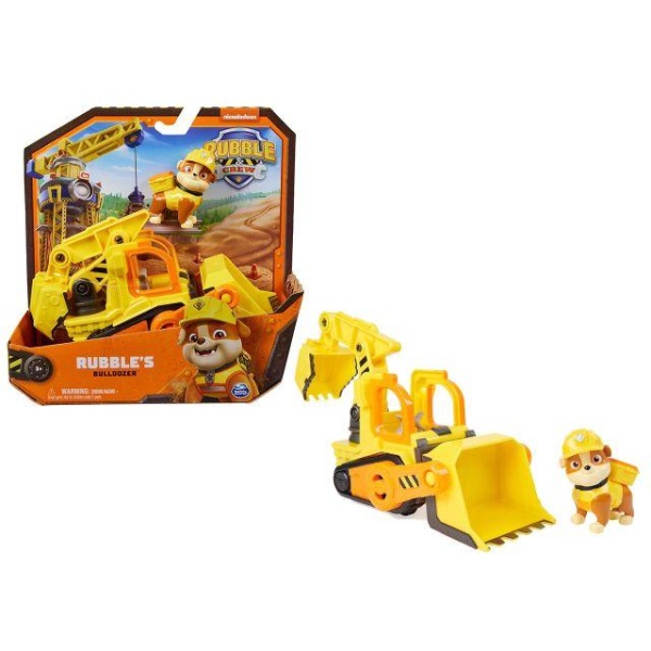 Rubbles Fox Paw Patrol - Rubble & Crew - RUBBLE - Fox Giocattoli