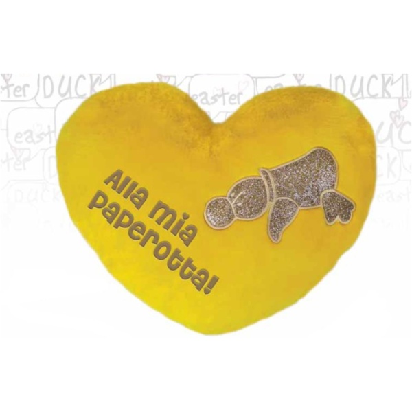 Cuore Grande 36x27 Piumotta "alla mia paperotta"