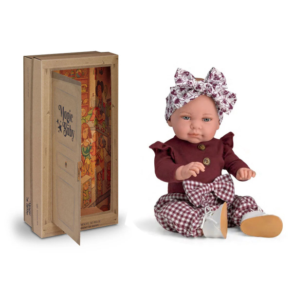 Bambola Marina con camicetta rossa cm47 LK46318