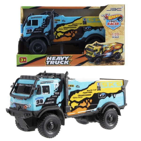 Camion Racing Blu con Luci e Suoni cm21