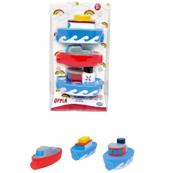 Opplà - Set 3 Barchette per bagnetto