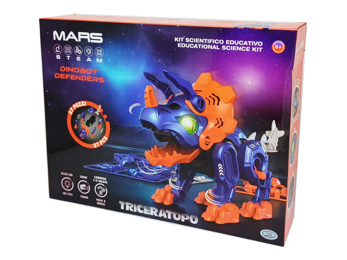 Mars STEAM - Dinobot Defenders - Triceratopo