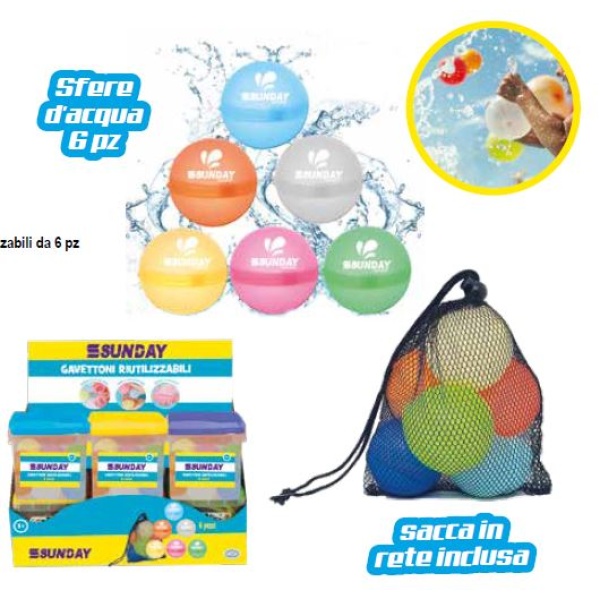 Gavettoni Riutilizzabili Infinite Splash