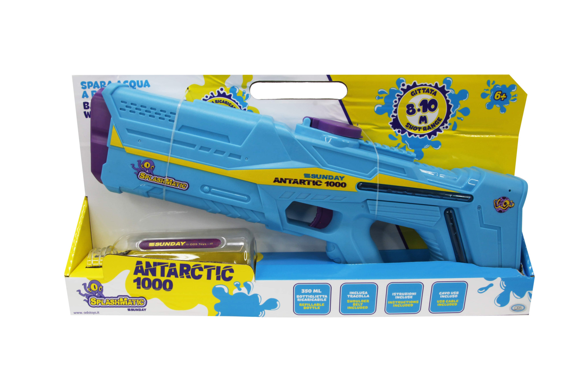 SplashMatic Antarctic 42692 - Pistola spara acqua a batteria